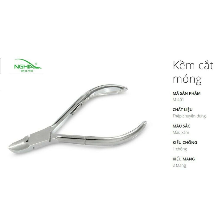 Nail Nipper Nail Cutter Nghia M401